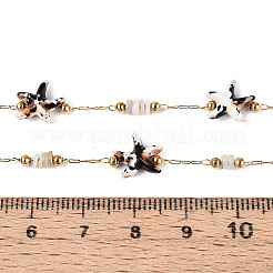 Handmade 316 Stainless Steel Starfish Link Chains&nbsp;CHS-N006-03B-G
