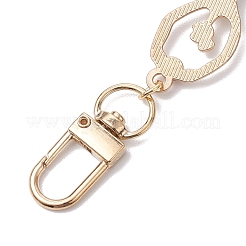 Alloy & Resin Ballet Dancer Pendant Decorations&nbsp;HJEW-JM02543
