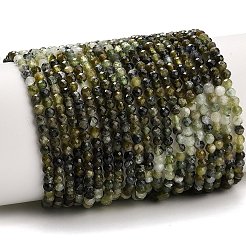Natural Greeb Tourmaline Beads Strands&nbsp;G-G302-A01-3mm