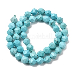 Natural Magnesite Beads Strands&nbsp;G-P598-B01-02