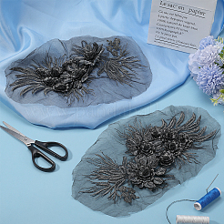 3D Flower Lace Appliques&nbsp;DIY-WH0430-459A