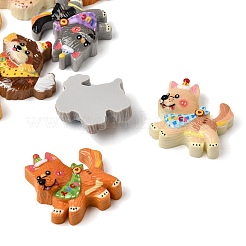 Opaque Resin Cabochons&nbsp;RESI-Z050-01B