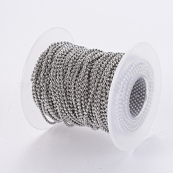 Tarnish Resistant 304 Stainless Steel Ball Chains&nbsp;CHS-F005-04P-A