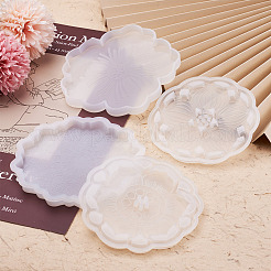 6Pcs 6 Style Silicone Flower Cup Mat Molds Sets&nbsp;DIY-BG0001-21