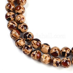 Sythetic Amber Beads Strands&nbsp;G-M199-02F