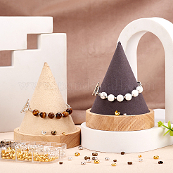 Brass Crimp Beads Covers&nbsp;KK-TA0007-01