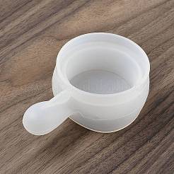 Flat Round with Handle DIY Silicone Candlesticks Molds&nbsp;LS-SIMO-G010-02A