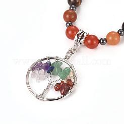 Alloy Pendant Necklaces&nbsp;NJEW-P191-C01
