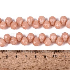 Opaque Glass Beads Strands&nbsp;LS-GLAA-Q116-01A-C01