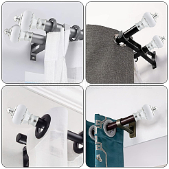 Plastic Curtain Rod Head&nbsp;FIND-WH0417-42A