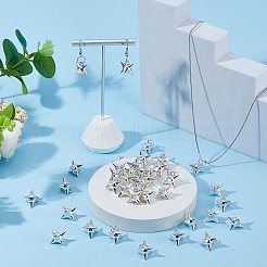40Pcs Alloy Star Charms&nbsp;FIND-HS0002-47
