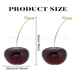 1 Pair Brass Stud Earrings&nbsp;EJEW-LP0004-75