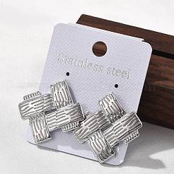 304 Stainless Steel Stud Earrings for Women&nbsp;EJEW-K306-26P