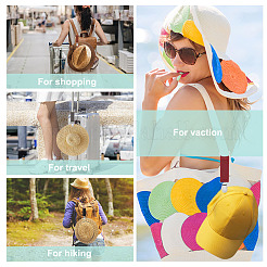AHADEMAKER 8Pcs 8 Colors Iron Hat Clip for Bags&nbsp;AJEW-GA0004-61