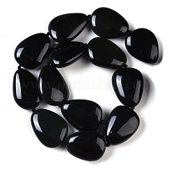 Natural Black Gemstone Beads Strands&nbsp;G-Q164-C01-02