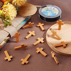 DIY Cross Necklace Making Kit&nbsp;DIY-SC0020-56