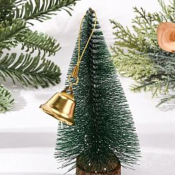 Iron Christmas Bell Pendants Decorations&nbsp;HJEW-JM04012