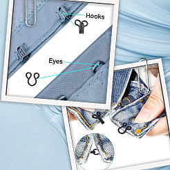60Pcs 6 Colors Iron Adjustable Jean Button Pins&nbsp;IFIN-GF0001-60