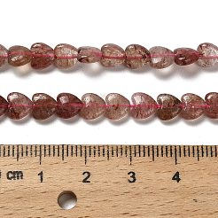 Natural Strawberry Quartz Beads Strands&nbsp;G-P575-C05-6mm