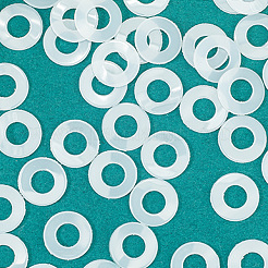 100Pcs Nylon Washers&nbsp;FIND-CN0002-17C