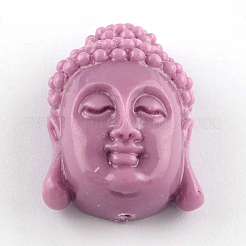Dyed Buddha Head Synthetical Coral Beads&nbsp;CORA-R011-17