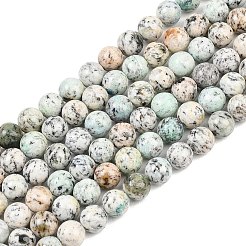 Natural K2 Stone Beads Strands&nbsp;G-K405-B02-8mm