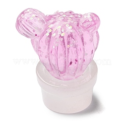 Transparent Resin Cabochons&nbsp;RESI-R437-02D