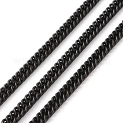 304 Stainless Steel Cuban Link Chains&nbsp;STAS-N0013-21B