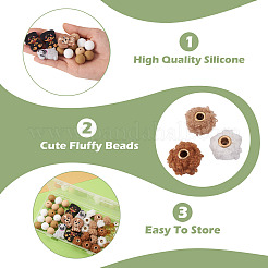 61Pcs DIY Beads Findings Kits&nbsp;DIY-TA0013-75