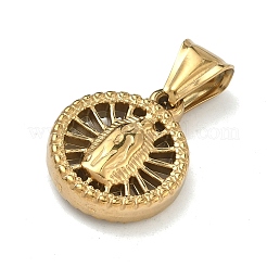 Religious 304 Stainless Steel Pendants&nbsp;STAS-D225-12G