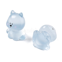 Luminous Resin Cute Little Dog Ornaments&nbsp;RESI-R459-02A