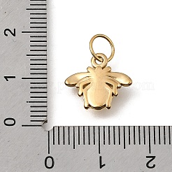 304 Stainless Steel Enamel Pendants&nbsp;STAS-F359-02B-G
