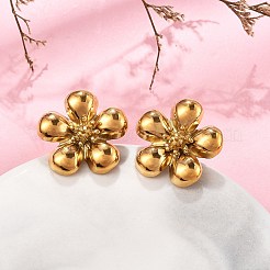 304 Stainless Steel Stud Earrings&nbsp;EJEW-D319-18G