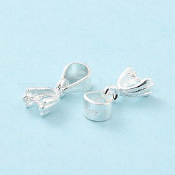925 Sterling Silver Ice Pick Pinch Bails&nbsp;STER-Z001-015S
