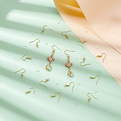 100Pcs Brass Earring Hooks&nbsp;KK-UN0004-62