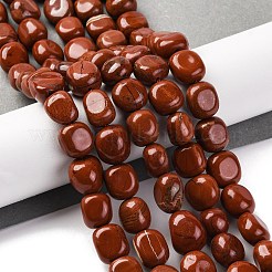 Natural Red Jasper Beads Strands&nbsp;G-G146-A04-02