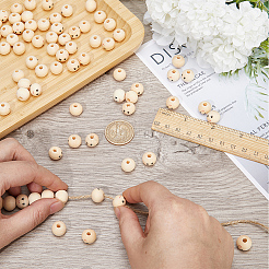 240Pcs Printed Wood Beads&nbsp;WOOD-GF0002-05