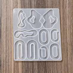 DIY Bohemian Style Irregualr Pendants Silicone Molds&nbsp;DIY-A039-03