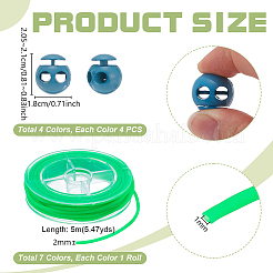 35M 7 Colors Hollow Pipe PVC Tubular Synthetic Rubber Cord&nbsp;RCOR-GA0001-03
