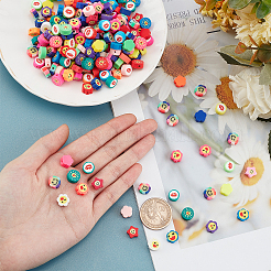 6 Strands 6 Style Handmade Polymer Clay Beads Strands&nbsp;CLAY-AR0001-22