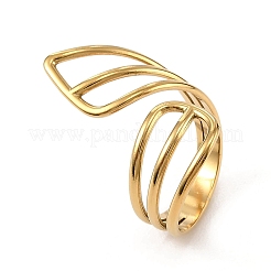 Irregular Brass Cuff Rings for Women&nbsp;KK-CBA8D1E-05G