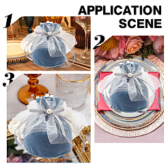 12Pcs Velvet Jewelry Drawstring Gift Bags&nbsp;TP-NB0001-30D