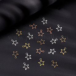 250Pcs 5 Colors Tibetan Style Alloy Charms&nbsp;TIBE-PH0002-10