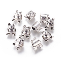 Alloy European Beads&nbsp;PALLOY-E511-11AS