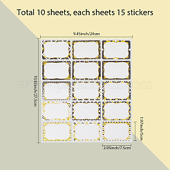 PVC Self Adhesive Stickers&nbsp;DIY-WH20007-64G
