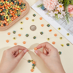 400Pcs Handmade Polymer Clay Beads&nbsp;CLAY-PA0001-50