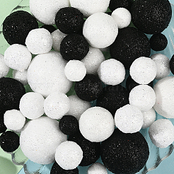 160Pcs 10 Styles Glitter Craft Foam Balls&nbsp;DIY-SP0005-57