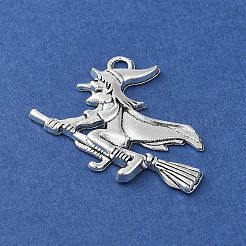 Tibetan Style Alloy Pendants for Halloween&nbsp;PALLOY-O002-12AS