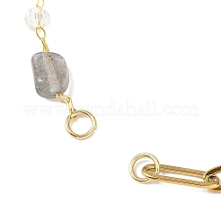 3Pcs 3 Styles 304 Stainless Steel Paperclip Chain Bracelet Making&nbsp;AJEW-JB01434
