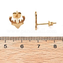 304 Stainless Steel Stud Earrings&nbsp;EJEW-I317-03G